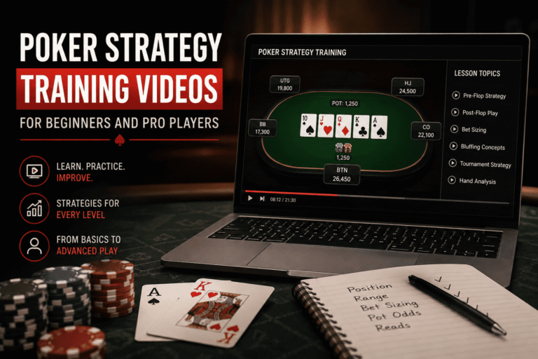 Poker Strategy Training Videos